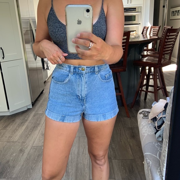 American Apparel Denim Shorts - Picture 3 of 3